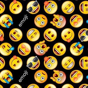 David Textiles Emoji Fabric - One Bolt (8 Yards)